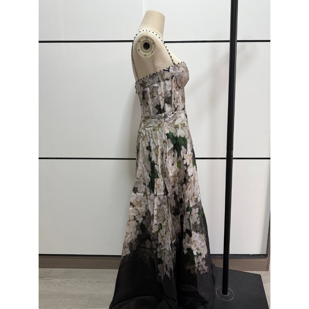 Zimmermann Balance linen and silk bustier dress - Picture 3 of 11